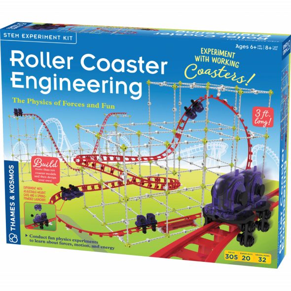 Kit STEM Inginerie pentru roller coaster. Thames & Kosmos - imaginea 1