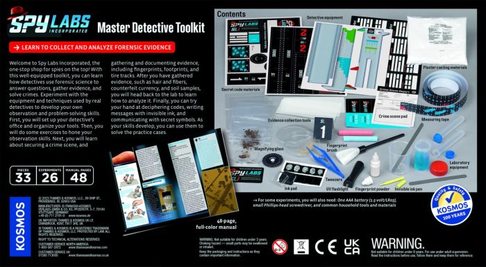 Kit STEM Marea trusa de detectiv, Thames & Kosmos - imaginea 5