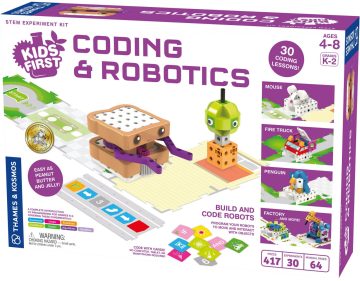 Kit STEM Primii pasi Principii de codare si roboti, Thames & Kosmos - imaginea 1