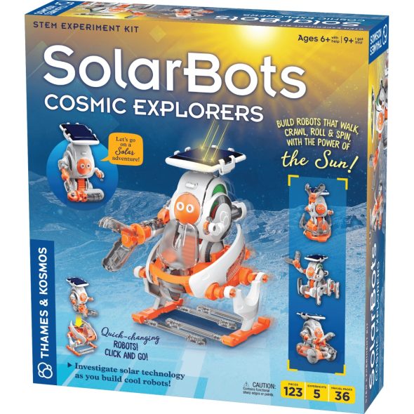 Kit STEM Roboti solari, Thames & Kosmos - imaginea 1