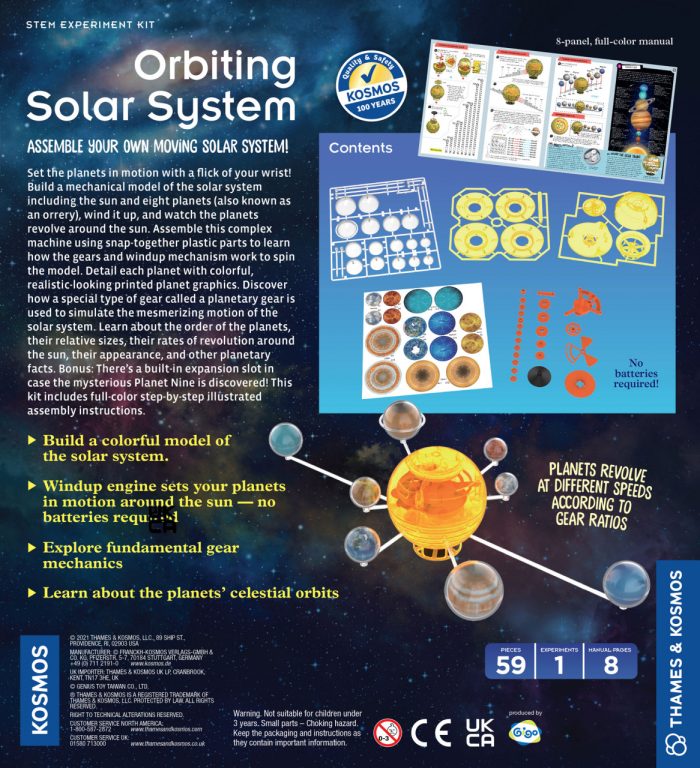 Kit STEM Sistemul solar, Thames & Kosmos - imaginea 3