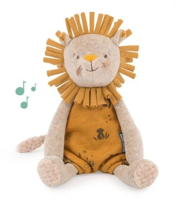 Leut jucarie muzicala textil pentru bebe, Moulin Roty - imaginea 1