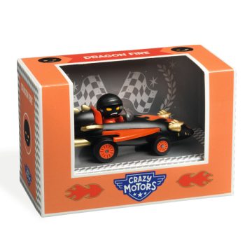Masina de cursa Dragon Fire, Colectia Crazy Motors, Djeco - imaginea 1