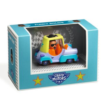 Masina de curse Funky Bolide Colectia Crazy Motors, Djeco - imaginea 1