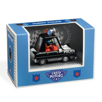 Masina de politie, Colectia Crazy Motors, Djeco - imaginea 1