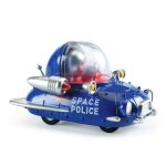 Masina de politie spatiala, Colectia Crazy Motors, Djeco - imaginea 1