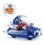 Masina de politie spatiala, Colectia Crazy Motors, Djeco - imaginea 2