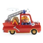 Masina de pompieri Colectia Crazy Motors, Djeco - imaginea 1