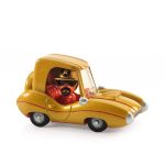 Masina Golden Star, Colectia Crazy Motors, Djeco - imaginea 2 Masina Golden Star, Colectia Crazy Motors, Djeco - imaginea 2