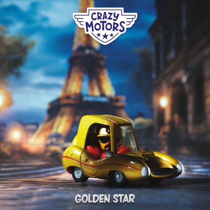 Masina Golden Star, Colectia Crazy Motors, Djeco - imaginea 5