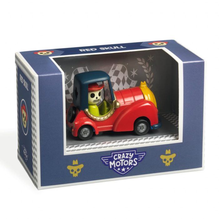 Masina Red Skull, Colectia Crazy Motors, Djeco - imaginea 4