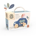 Masinuta de tras din lemn, Speedy Monkey - imaginea 3 Masinuta de tras din lemn, Speedy Monkey - imaginea 3