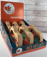 Masinuta din lemn, jucarie pentru bebe, Egmont Toys - imaginea 3