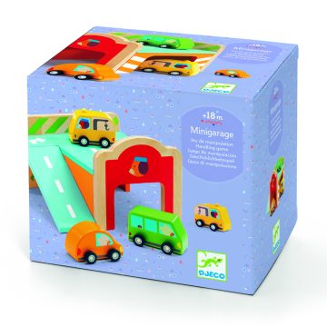 Mini garaj cu masinute, Djeco - imaginea 1