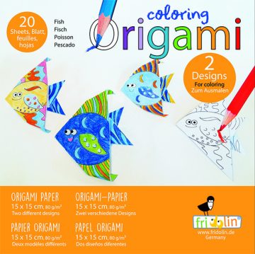 Origami Pesti de colorat, Fridolin - imaginea 1