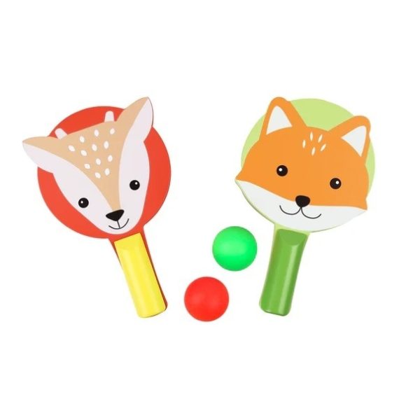 Palete din Lemn – Vulpea si Caprioara, Orange Tree Toys - imaginea 1
