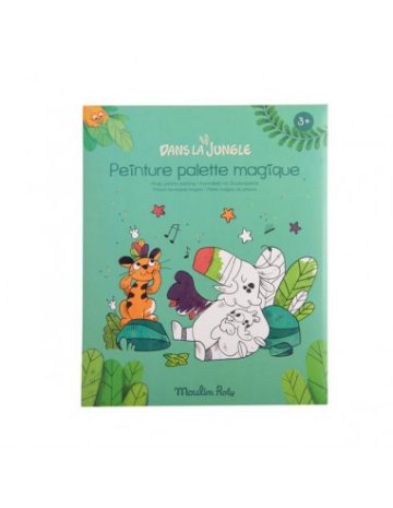 Planse preilustrate pentru pictura In jungla, Moulin Roty - imaginea 1