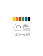 Planse preilustrate pentru pictura Vehicule, Moulin Roty - imaginea 2 Planse preilustrate pentru pictura Vehicule, Moulin Roty - imaginea 2