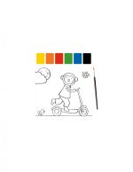 Planse preilustrate pentru pictura Vehicule, Moulin Roty - imaginea 4 Planse preilustrate pentru pictura Vehicule, Moulin Roty - imaginea 4
