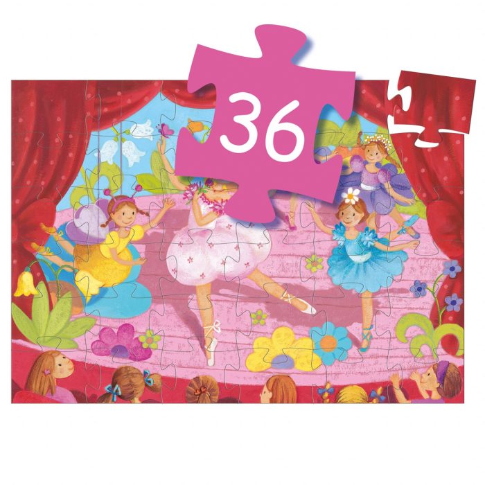 Puzzle Balerina, Djeco - imaginea 5
