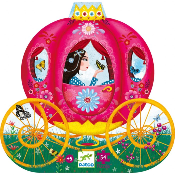 Puzzle Caleasca Elisei, Djeco - imaginea 2
