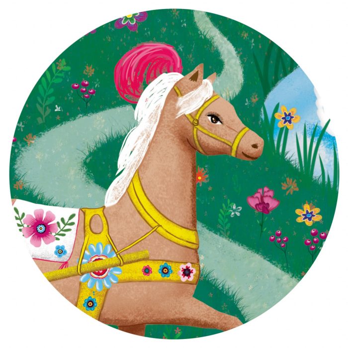 Puzzle Caleasca Elisei, Djeco - imaginea 4