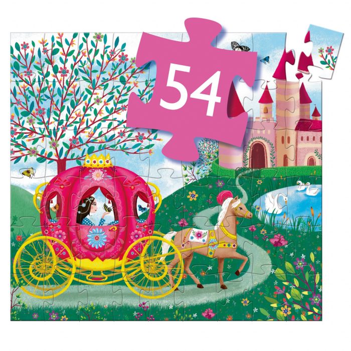 Puzzle Caleasca Elisei, Djeco - imaginea 5