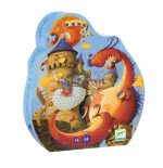 Puzzle Cavalerul si dragonul, Djeco - imaginea 1