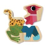 Puzzle cu magneti Mixanimo, Djeco - imaginea 4