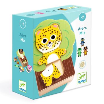 Puzzle din lemn Arbramix, Djeco - imaginea 1