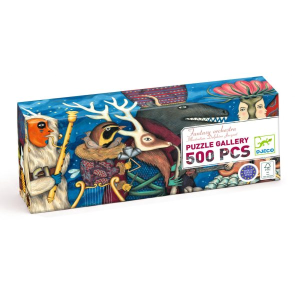 Puzzle galerie Orchestra fantastica, Djeco - imaginea 1