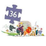 Puzzle gigant Parada animalelor, Djeco - imaginea 5 Puzzle gigant Parada animalelor, Djeco - imaginea 5