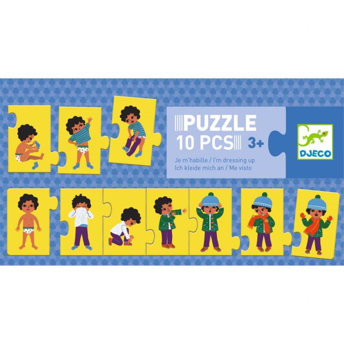Puzzle Ma imbrac singur, Djeco - imaginea 2