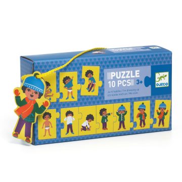Puzzle Ma imbrac singur, Djeco - imaginea 1