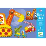 Puzzle mobil duo Vehicule, Djeco - imaginea 2 Puzzle mobil duo Vehicule, Djeco - imaginea 2