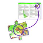 Puzzle observatie Dinozauri, Djeco - imaginea 3 Puzzle observatie Dinozauri, Djeco - imaginea 3