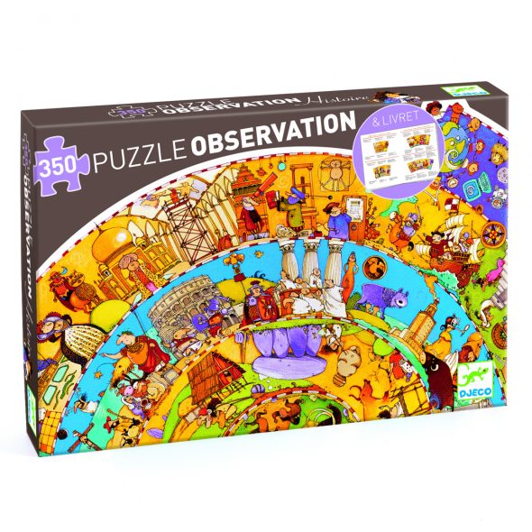 Puzzle observatie Evolutie, Djeco - imaginea 1
