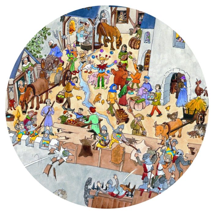 Puzzle observatie Fortareata, Djeco - imaginea 3