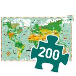 Puzzle observatie In jurul lumii, Djeco - imaginea 3