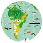 Puzzle observatie In jurul lumii, Djeco - imaginea 4