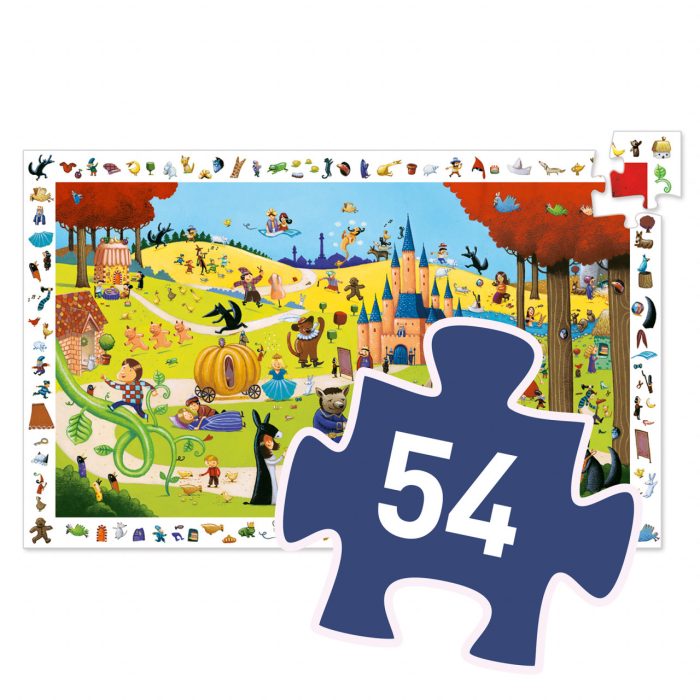 Puzzle observatie Povesti renumite, Djeco - imaginea 5