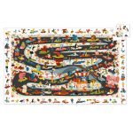 Puzzle observatie Raliul masinilor, Djeco - imaginea 2 Puzzle observatie Raliul masinilor, Djeco - imaginea 2