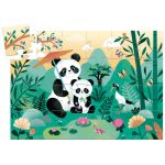 Puzzle Panda Leo, Djeco - imagine 2