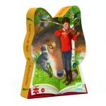 Puzzle Petrica si lupul, Djeco - imaginea 1 Puzzle Petrica si lupul, Djeco - imaginea 1