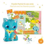 Puzzle Pisici jucause, Djeco - imaginea 2 Puzzle Pisici jucause, Djeco - imaginea 2