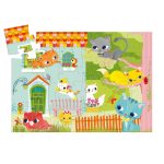 Puzzle Pisici jucause, Djeco - imaginea 3 Puzzle Pisici jucause, Djeco - imaginea 3