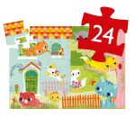 Puzzle Pisici jucause, Djeco - imaginea 5 Puzzle Pisici jucause, Djeco - imaginea 5