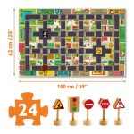 Puzzle Pop to play Orasul, Djeco - imaginea 4
