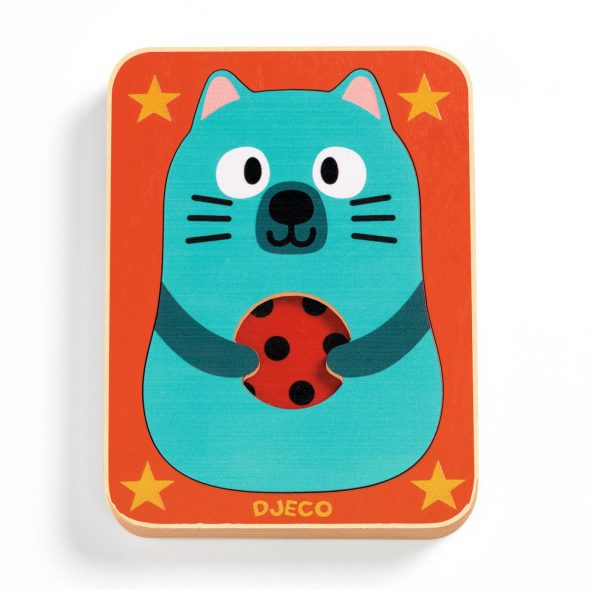 Puzzle straturi Max & co, Djeco - imaginea 1