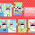 Puzzle progresiv Animale salbatice, Djeco - imaginea 1